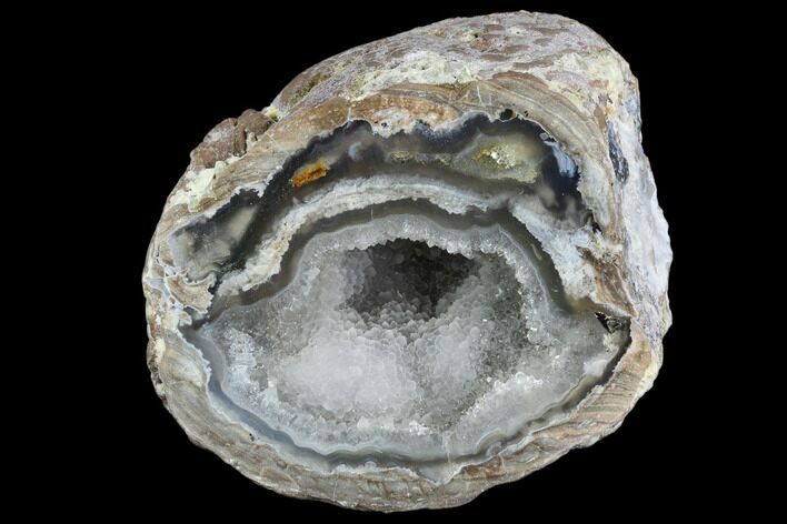 Crystal Filled Dugway Geode (Polished Half) #121659